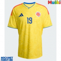 Kolumbija Rafael Santos Borre #19 Domaci Dres SP 2026 Kratak Rukav